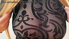 Revealing Sweatshirt Shows Big Breasts and Nipples on DepravedMinx