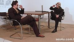 Thaina Perez and Agatha Cristine Swap Cum in Mouth During Brazilian Orgy