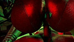 Bold twins sex scene in atomic heart 3d animation
