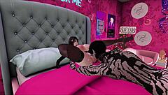 Neeko finds you lost in the forest for vanilla oral, paizuri, anal with futanari