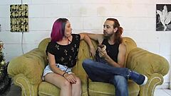 Novinha Wants Menage With Cherry Adams, Rick Adams X, And Roger Barbudo. Brazilian Brunette Sucks Two Cocks In Oral Threesome Without Condom.