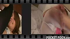 I'm petite mandy rubbin' my pussy in tight pantyhose, feelin' so good