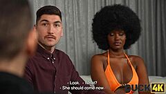 Cuckold swap goes wrong, leaving european wife cheated on by black group