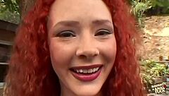 Redhead Audrey Hollander Craves Her Stud's Cock in Ass and Mouth