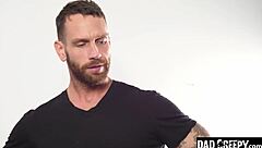 Makes His Stepson Pay with Slobbery Blowjob