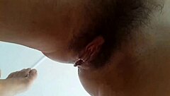 enjoyable afternoon fuck with hot wife close up open pussy creampie