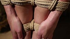 sofi tied up naked in bondage cocoa part 1