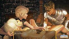 Ep3 banging milady rivia in 3d cartoon prologue