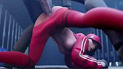 Ruby's Intense Fucking Scenes Compiled with Fortnite Vibes and Cum