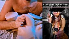 Italian Dee Z Grace Fingers Britney's Big Tits While Smoking And Licking Her Pussy Cunilingus Fetish!