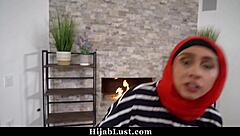 Hijab Stepmommy Learns Pleasuring Big Cock Doggystyle Missionary