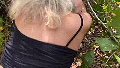 Busty Milf Almost Caught Fucking By The River In Outdoor Doggystyle