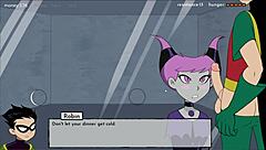 18Titans Episode 13 - Raven Handjob!