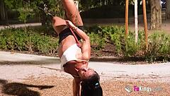 Natali Quinn Has Public Sex in Madrid