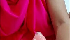 My New Year Challenge Fulfilled Dressed as Indian Masturbating Pussy