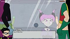 18Titans Episode 13 - Raven Handjob!