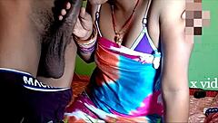 Bhabhi sucks monster cock and gets bent over.