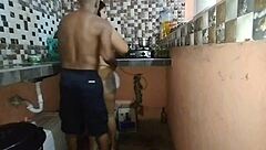 Stepfather Fucks Stepdaughter in Kitchen?