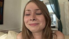 Stunning Stepsister Masha Gets Fucked with Deepthroat and Doggystyle in Wild Innocent Action