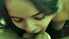 Cute brunette amateur couple in pov deepthroat blowjob warming up in the cold gay scene with 18 19 yo babe