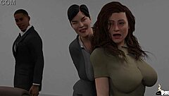 curvy wife cucks husband for promotion