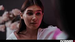 Busty one-night-stand riley jacobs gives jerk off instruction