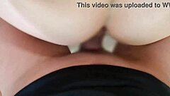 Japanese MILF Says, 'I Love Being Filled with Creampie.' The Shaved Housewife Moans in Homemade Video.
