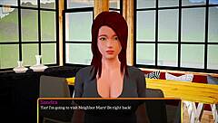 Milf with Big Tits and Ass in Hentai Cartoon