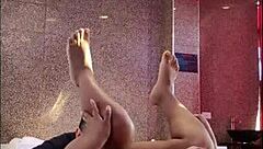 Kimberly's Ass Licked with Legs Wide Open in Room Casting 7!