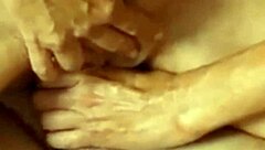 Redhead amateur squirts jets from swollen pussy lips