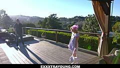 Coco Loveclock Hunts Eggs Then Fucks Boyfriend Hard