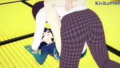 rinze morino and hana suzuki intense sex in the idolmaster shiny colors hentai