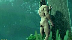 Baldur's Gate 3 Halsin Romance Gay Sex Scene Naked Playthrough