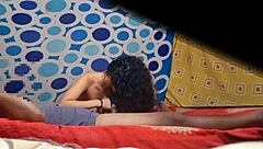 Spying on Colombian Model Alexia RIDING in Mexico!