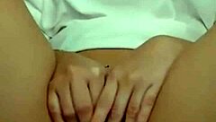 gorgeous brunette shares intimate webcam moments