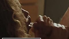 Seth Gamble licks Cecilia Lion's pussy then fucks hard