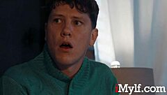 i see the latina milf offering a threesome