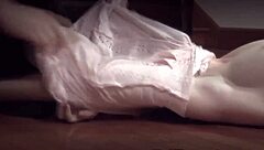 Ginger sub feels the sting of outdoor punishment