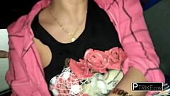 Petite Asian Girl Loves G-Spot Outdoors