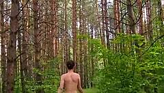 Close up and personal: Cumshot on outdoor adventure with an amateur couple