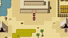 Harem in another world! Nun gets first blowjob and facial in episode 10!