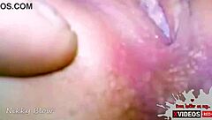 Intense close up pussy licking and bareback riding