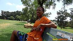 I Picked Up This Cute Petite African Babe