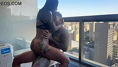 Did my sister-in-law surprise me with a panty visit on the hotel balcony?