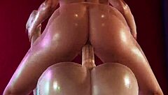 futa judy alvarez fucks panam in cyberpunk sex tape