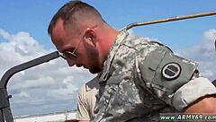 Gay military fantasy with an interracial twist