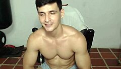 hey, this is a gay solo scene