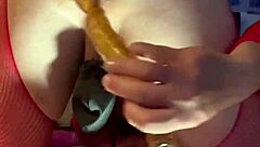 Man uses sex machine for intense gay pleasure