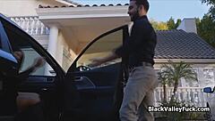 Watch this big tit ebony babe get drilled hard by a white stud!