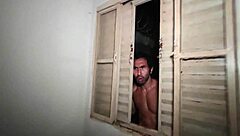 just chilling with a blonde slut in wild threesome